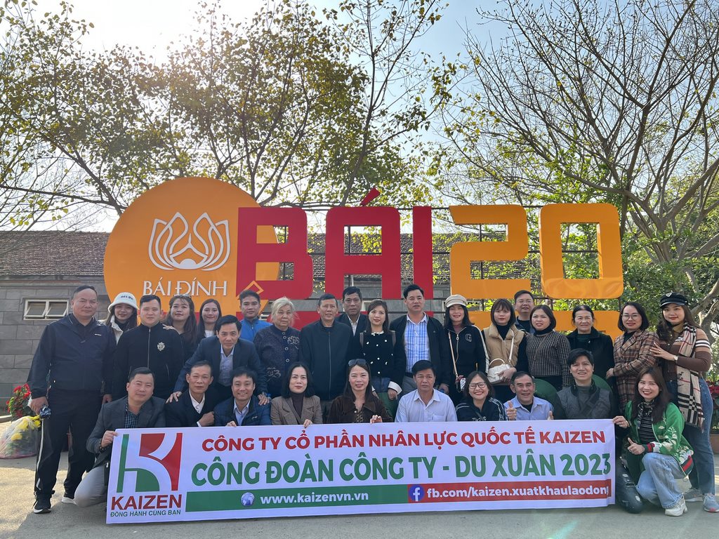 2023 KAIZEN DU XUÂN  BÁI ĐÍNH - TAM CHÚC PAGODA